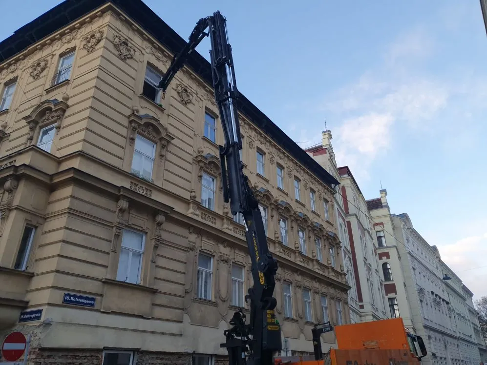Wohnraum nach der Generalsanierung Hofstattgasse 1180 Wien