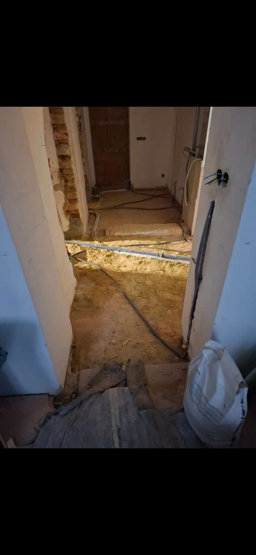 Rohbau bei der Kernsanierung Antonigasse 1180 Wien